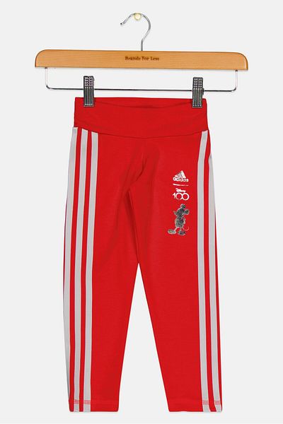 adidas X Disney Toddlers Girl Outdoor Leggings, Red