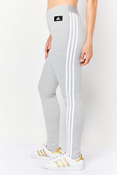adidas Women Slim Fit Outdoor Sweatpants, Heather Grey