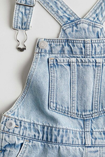 H&M Denim dungaree dress