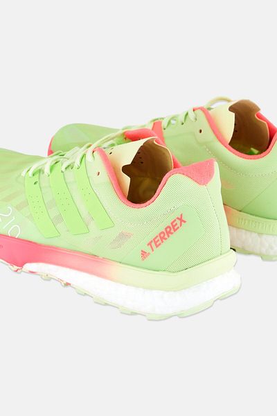 adidas Women Terrex Speed Ultra Lace Up Trail Running Shoes, Light Green