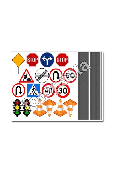 fotopasta Trafik Yenilebilir Resim Baskısı