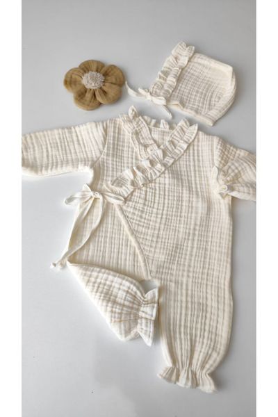 Baby Yeni doğan Müslin Bebek Giysileri