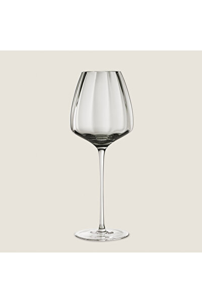 Chakra Celebration Smoky Beyaz Şarap Kadehi Gri