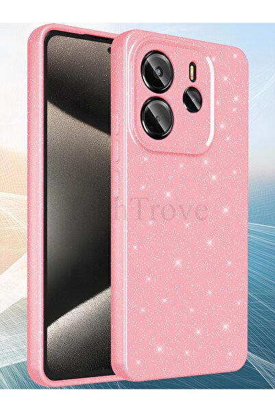 Hatreds Xiaomi Redmi Note 14 5G Kılıf Kamera Korumalı Parlak Simli Lüks Kapak...