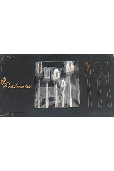 Ovebu Diamond 30 Piece 6-Person Cutlery Set 30 Piece Boxed Gift Dowry Set