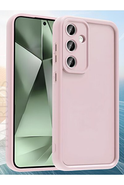 Hatreds Galaxy S24 FE Kılıf Kamera Korumalı Kenar Çıkıntılı Soft Renkli Silik...