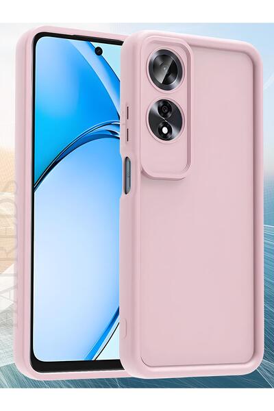 Hatreds Oppo A60 Kılıf Kamera Korumalı Kenar Çıkıntılı Soft Renkli Silikon Ka...