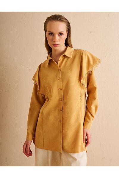 Kayra Shirt Tassel Shirt Single Pen Single Consumer