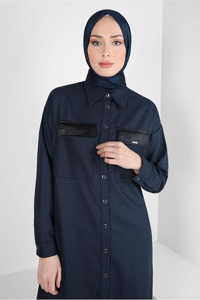 Alvina SHIRT COLLAR TUNIC 44303-2