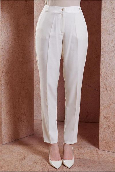 Alvina Pantaloni cu talie inalta - Model 70746