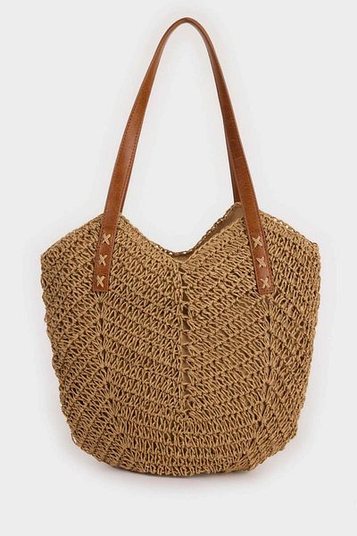 DeFacto Women's Straw Shoulder Bag E1412Axns