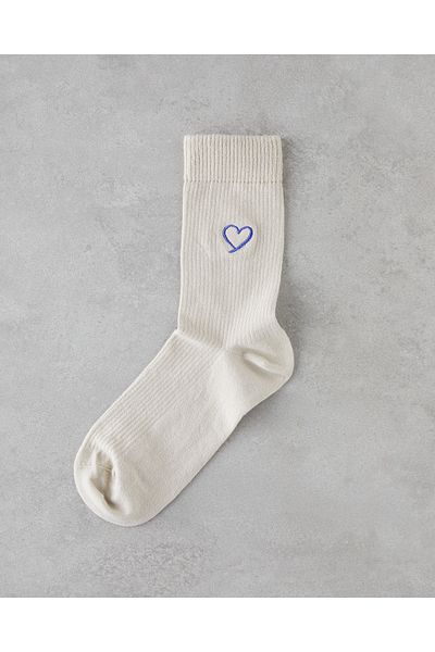 English Home Мъжки чорапи Love Bath 40-44 кремави