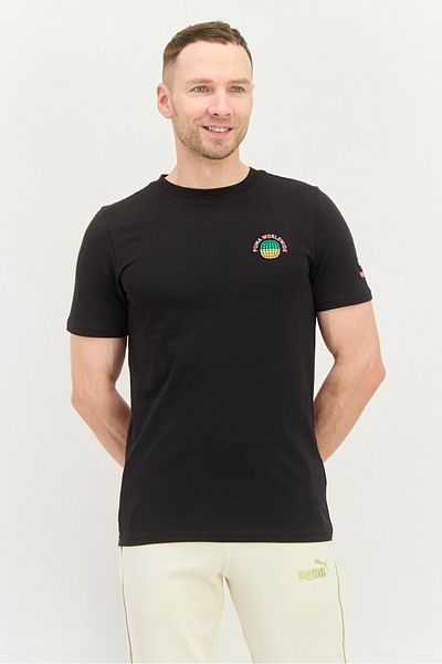 Puma Men Sportswear Fit Short Sleeves Outdoor T-Shirt, Black