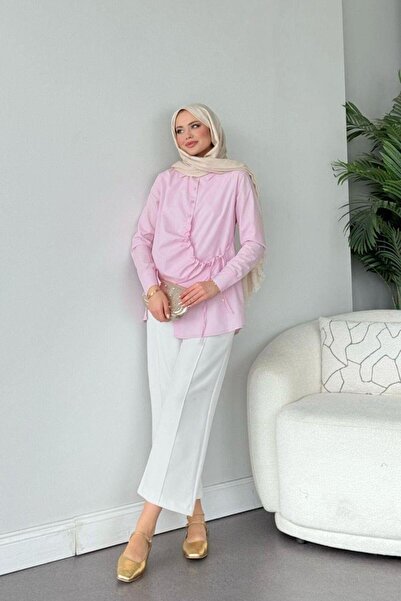 Şulemoda Giyim Ροζ πουκάμισο Yusra