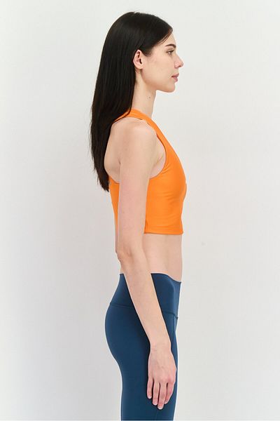 Puma Women Tight Fit Sleeveless Outdoor Tank Top, Orange