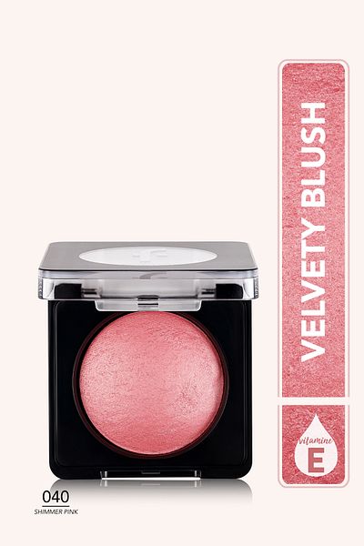 Flormar Pink Intense Pigmented Baked Blush-On - 040 - 8690604133406