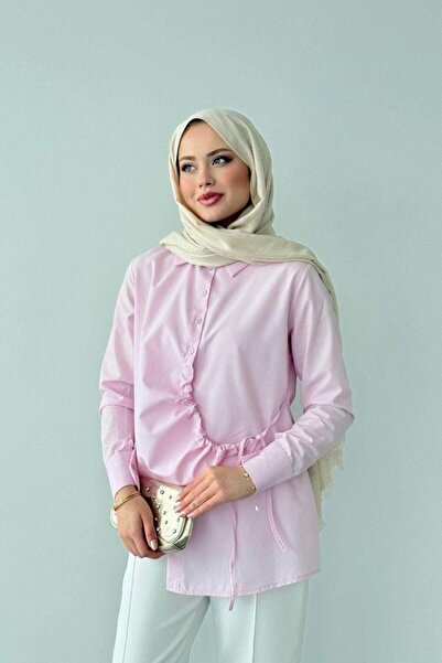 Şulemoda Giyim Ροζ πουκάμισο Yusra