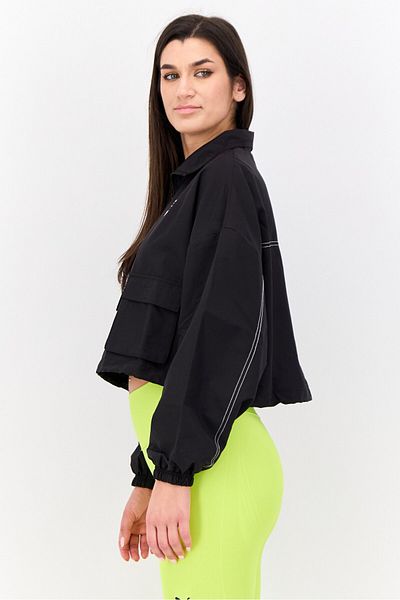 Puma Women Sportswear Fit Long Sleeves Outdoor Jacket, Black