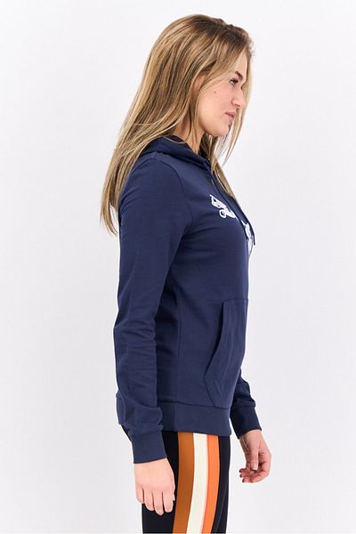 Puma Women Sportswear Fit Long Sleeves Outdoor Sweatshirt, Navy
