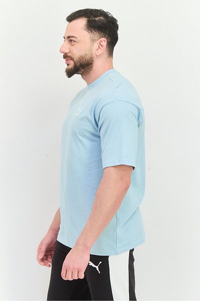 Puma Men Sportswear Fit Short Sleeve Training T-shirt, Sky Blue