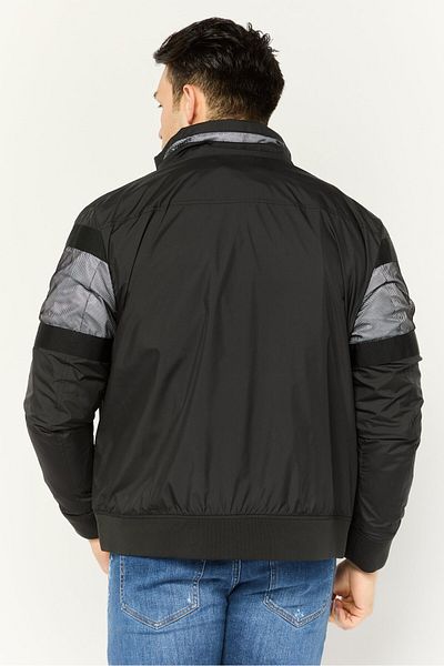 Michael Kors Men Brand Logo Puffer Jacket, Black