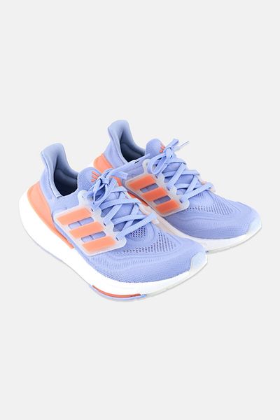 adidas حذاء جري نسائي Ultraboost خفيف برباط، أزرق