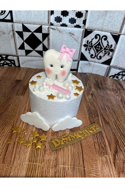 by şeyda palancı My First Tooth from Sugar Dough & Tooth Wheat Pastry Figures Baby Boy