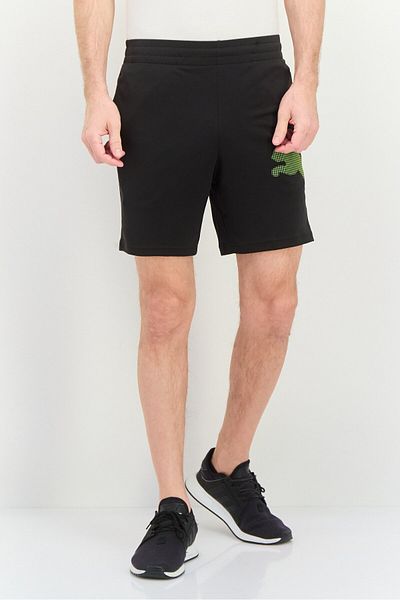 Puma شورت تدريب رياضي للرجال، أسود