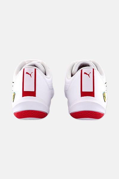 Puma Men Lace Up Outdoor Shoes, White/red