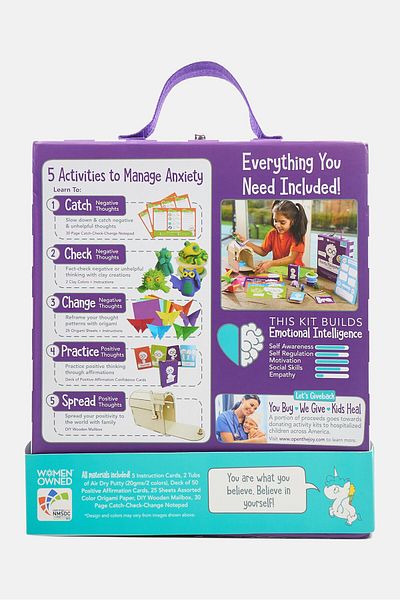 Open The Joy Anxiety Management In A Box, Purple Combo