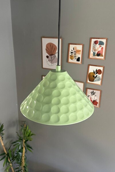 Bamyum Rumy Mint Tekli Avize Sarkıt Ofis Showroom Salon Mutfak Avizeleri