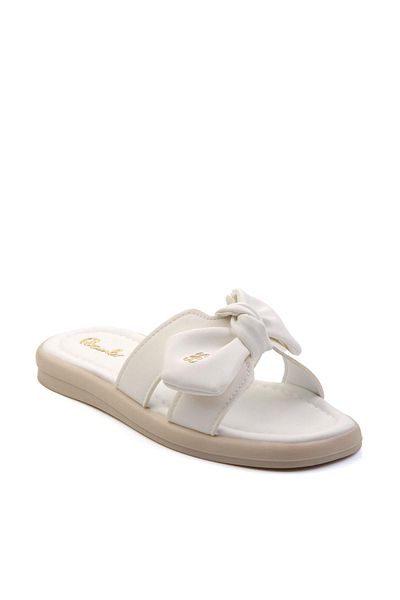 Bambi White Women's Slippers K 04875030109