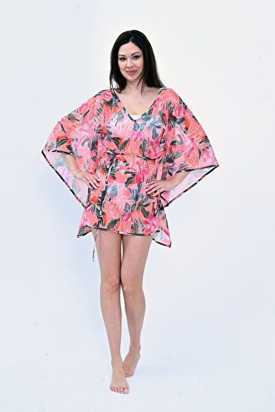 JOLT Patterned Women's Short Kimono Model No: 001