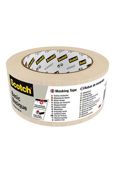 3M Scotch Basic Masking Tape (4.8 x 5000 cm)