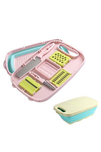 Arabest مجموعة ألواح التقطيع، 9 في 1 متعددة الوظائف، محمولة، موفرة للمساحة لط...