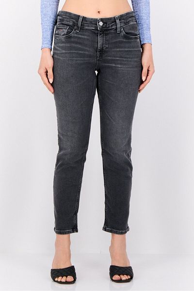 Esprit Women Slim Fit Washed Stretchable Jeans, Washed Black