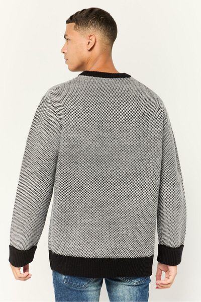 Esprit Men Crew Neck Knitted Sweater, Multicolour