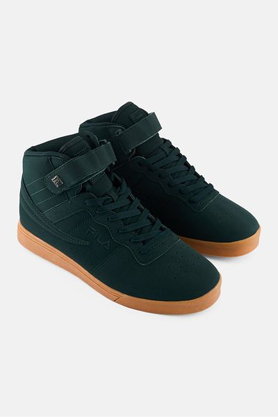 FILA Men Vulc 13 Gum Velcro Closure Outdoor Shoes, Dark Green