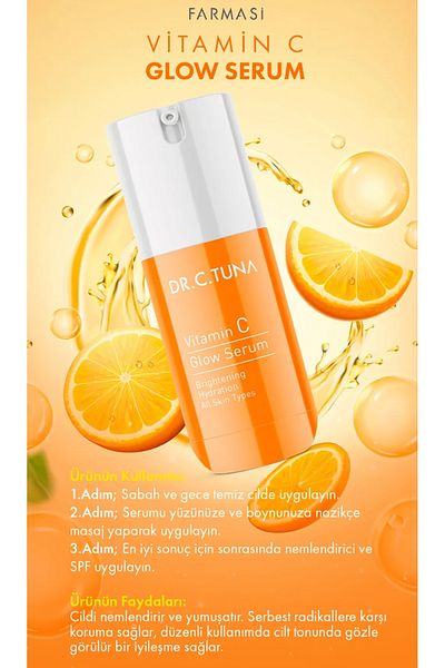 Farmasi Vitamin C Bright Brightening Serum 30ml 4 Pieces