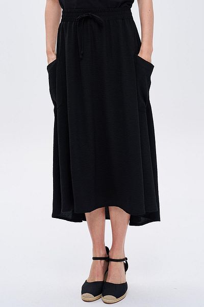Journey Elastic Waist - Pocket Detail, Skirt