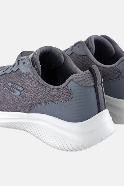 SKECHERS Men Ultra Flex 3,0 - Doclan Lace Up Running Shoes, Charcoal