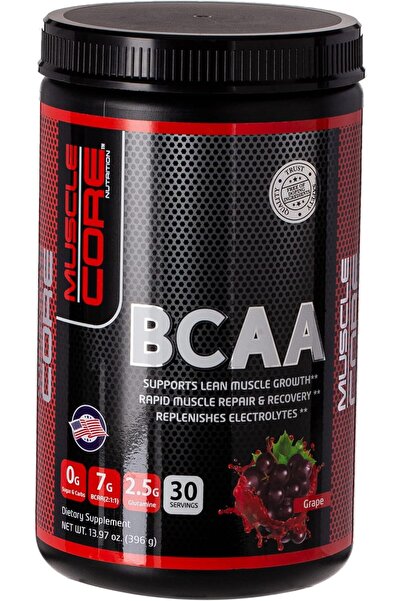 Muscle Core Nutrition Bcaa Grape, 30 Servings, 396 Gm