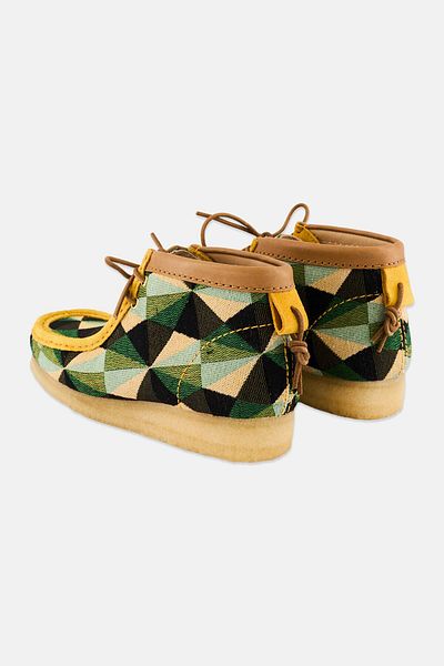 CLARKS Men Wallabee Standard Lace Up Shoes, Multicolor