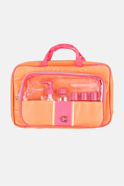 C. Wonder Travel Folding Case With Bottles, Multicolor