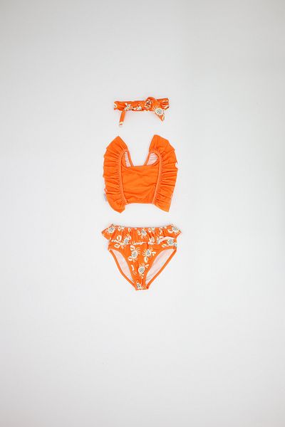 rg kidsstore Quick Dry Bikini Set for Girl - 2-Piece and Headband