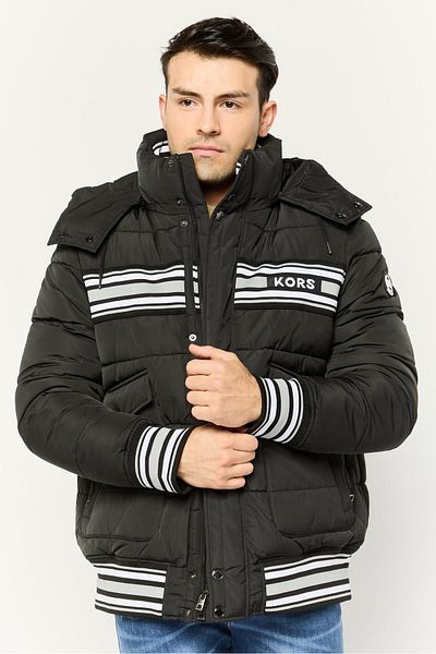 Michael Kors Men Quilted Puffer Jacket, Black