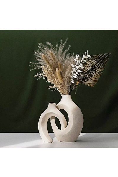 TPOL New Model Special Design - Ivy Arm and Coke Vase, Set of Two