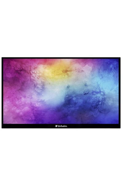 Verbatim Monitor Portabil IPS LED Verbatim 15.6" PMT-15, Full HD (1920 x 1080), HDMI, Touchscreen