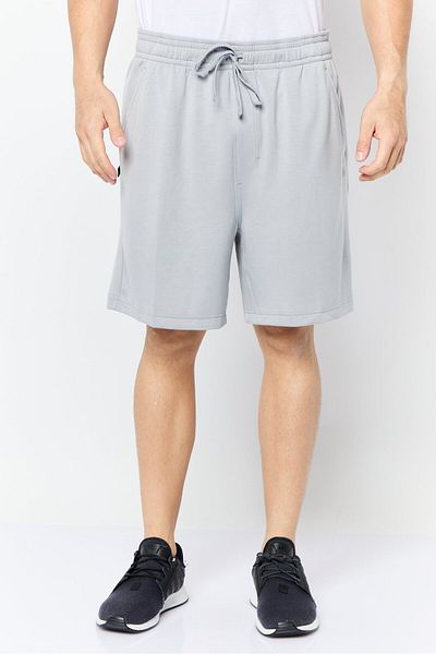 gaiam Men Brand Logo Basic Shorts, Grey