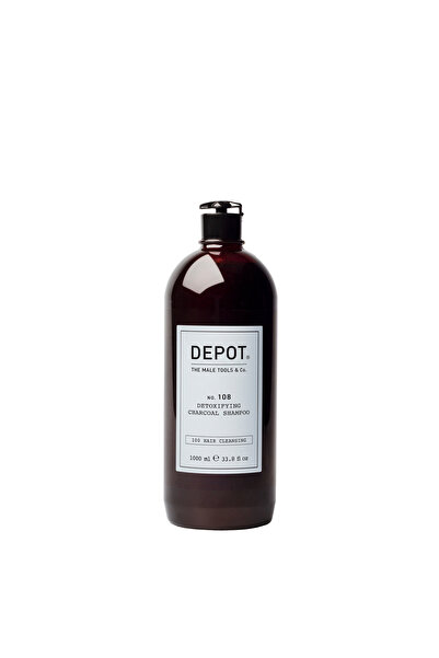 DEPOT No. 108 Detoxifying Charcoal Shampoo 1L